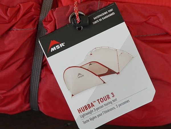 Msr Hubba Tour 3 Tent Tag