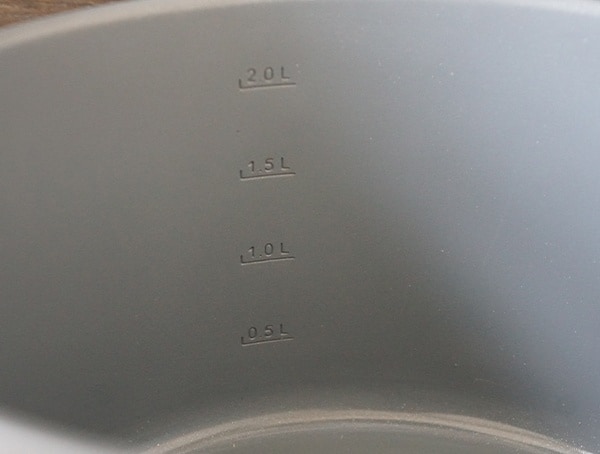 Msr Windburner Stove Liter Markings On Nonstick Pot