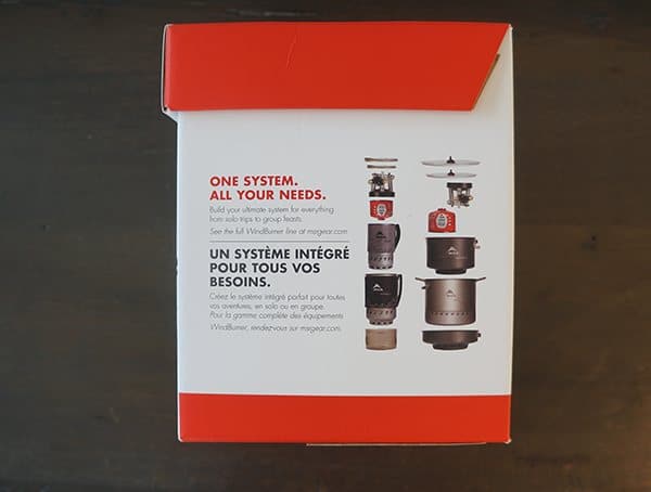 Msr Windburner Stove Reviews Box Side