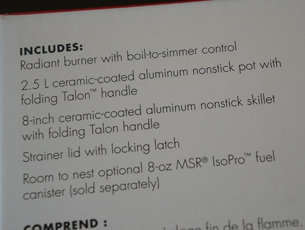 Msr Windburner Stove System Combo Included Accessories