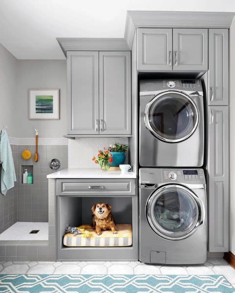 Mudroom Home Dog Wash Station Ideas