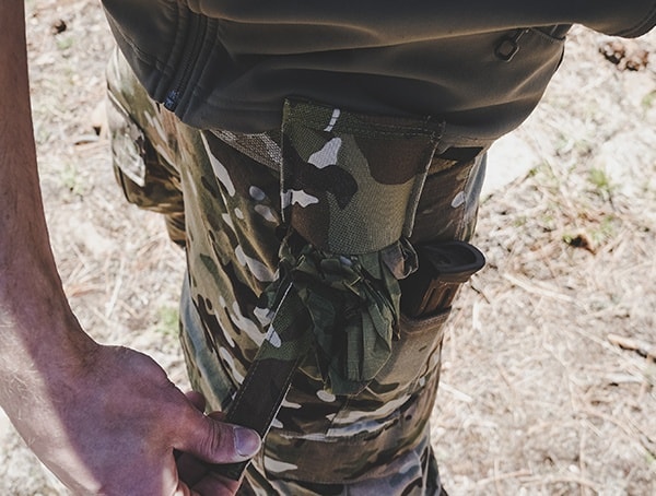 Multicam Blue Force Gear Belt Mounted Dump Pouch Review