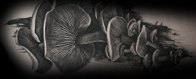 Mushroom Tattoo Designs For Men