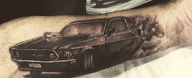Mustang Tattoo Designs For Men