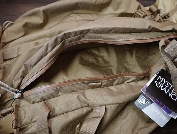 Mystery Ranch Marashall Front Compartment Open