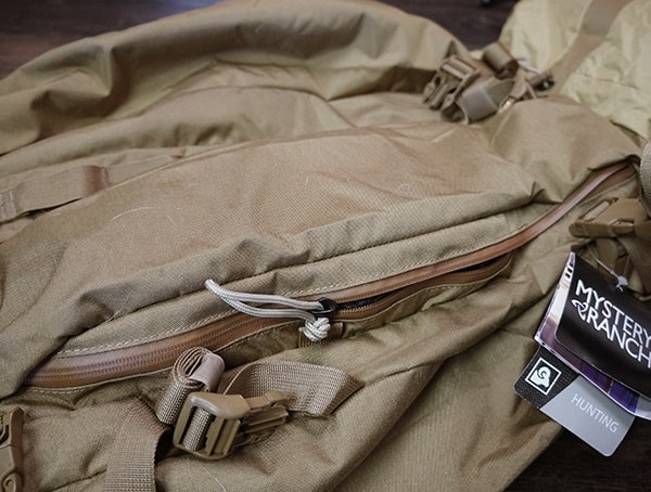 Mystery Ranch Marashall Front Double Compartment Open