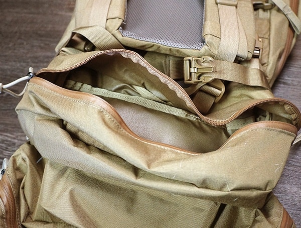 Mystery Ranch Marashall Second Top Compartment Open