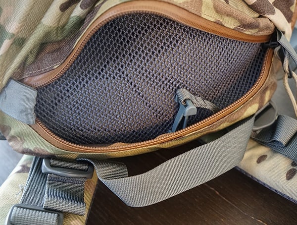 Mystery Ranch Urban Assault Backpack Top Compartment Unzipped