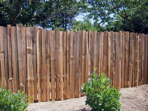 log fence 