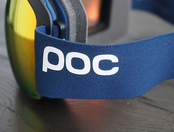 Navy Blue Poc Orb Clarity Goggle Strap Side