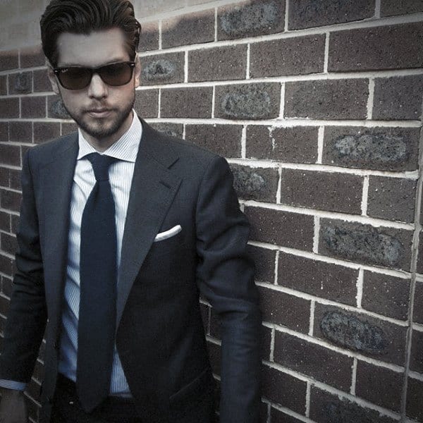 Navy Blue Suit Styles For Gentlemen