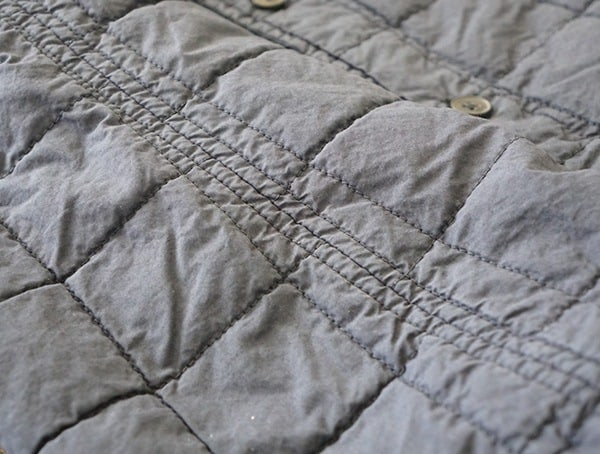 Navy Trent Quilted Mens Ugg Shirt Jacket