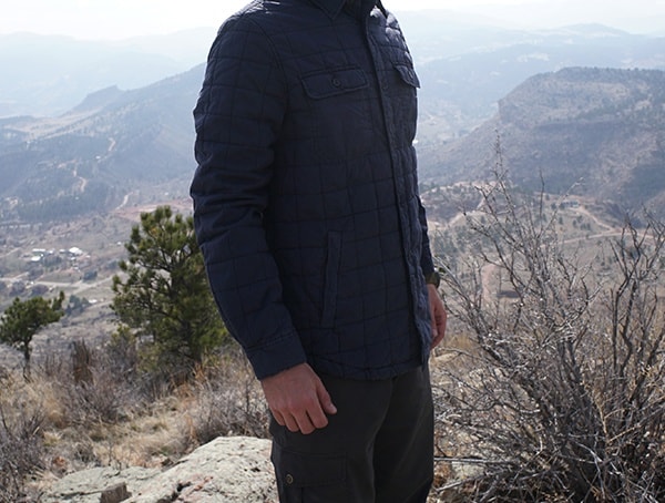 Navy Ugg Trent Quilted Shirt Jacket For Men Reviews