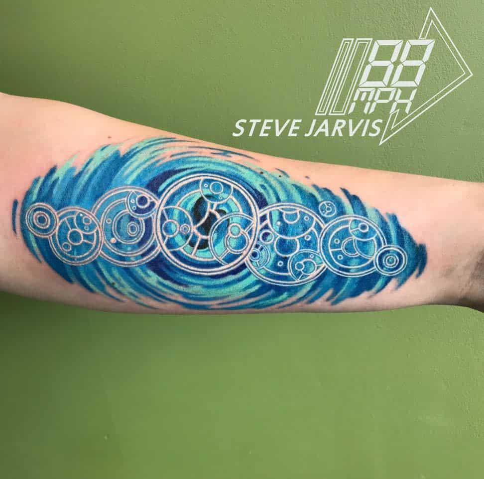 Dr Who Sacred Geometry Tattoo