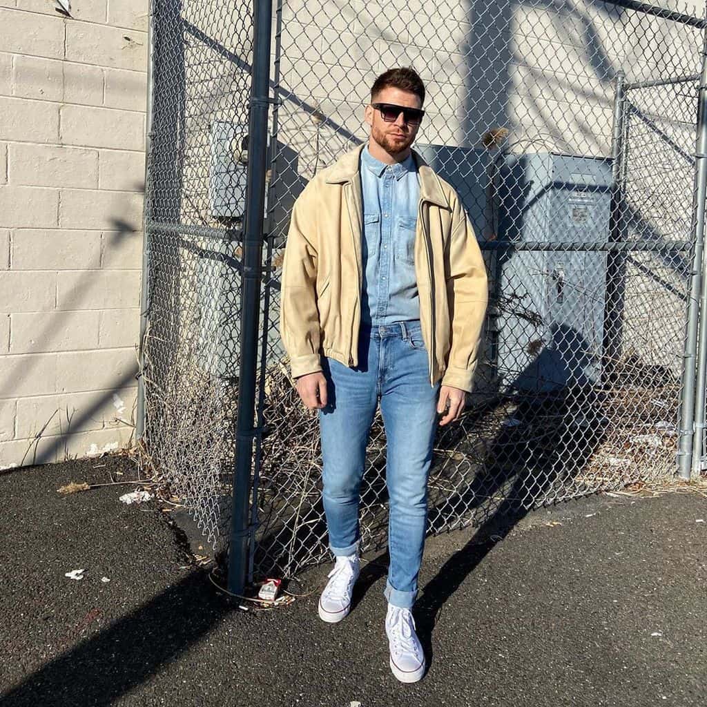 Nice Cool Jacket Street Style Outfit