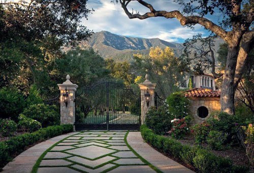 concrete grass pavers 