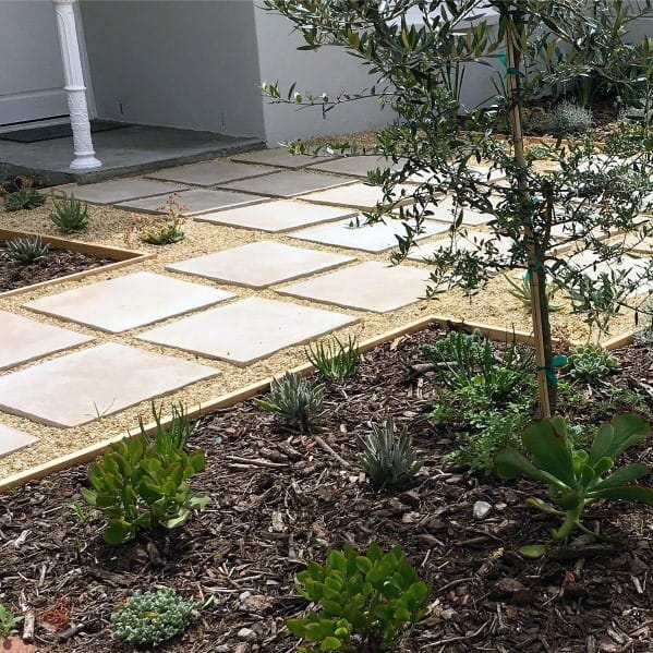 gravel landscape dividers