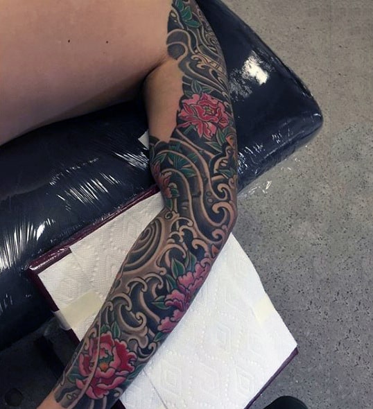 Nice Japanese Sleeve Tattoo For Men
