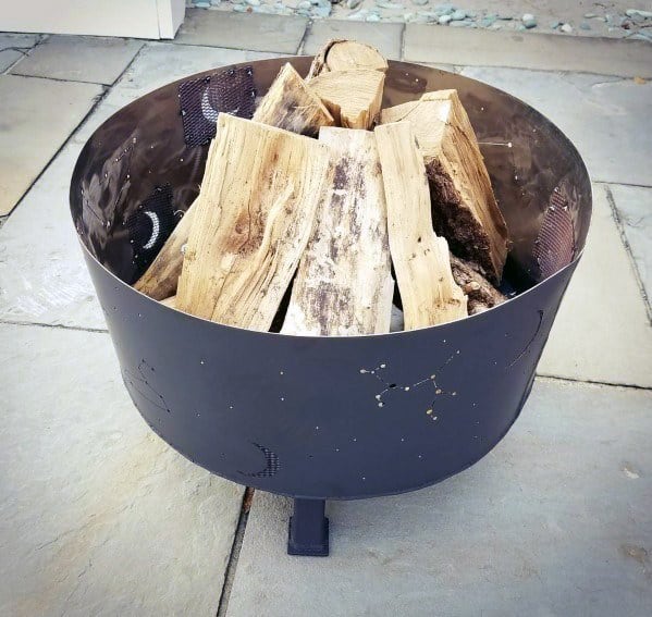 Nice Steel Fire Pit Backyard Ideas