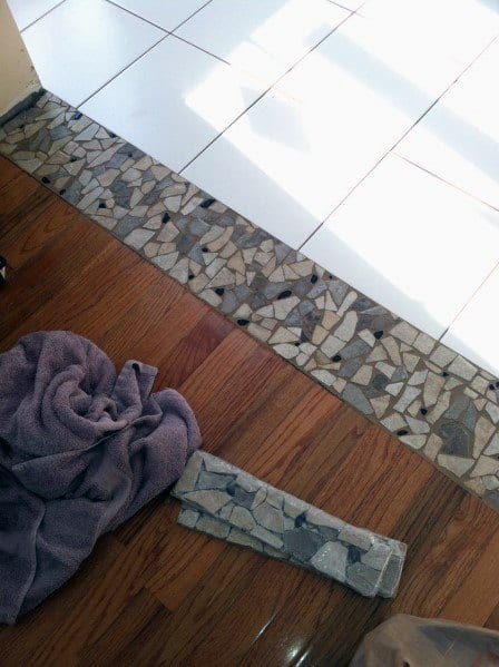 Nice Tile To Wood Floor Transition Interior Ideas