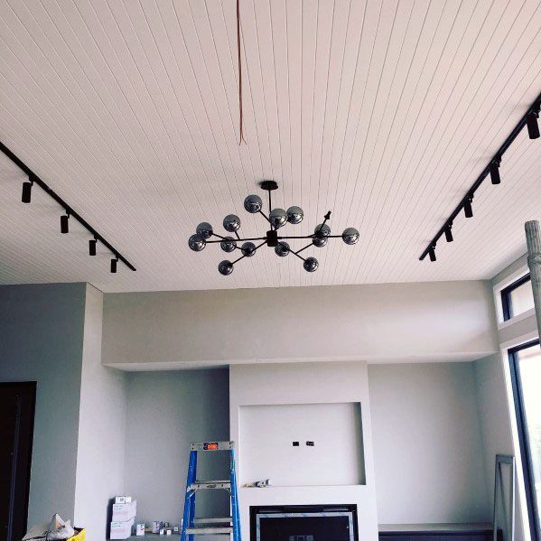 Nice Track Lighting Interior Ideas For Living Room