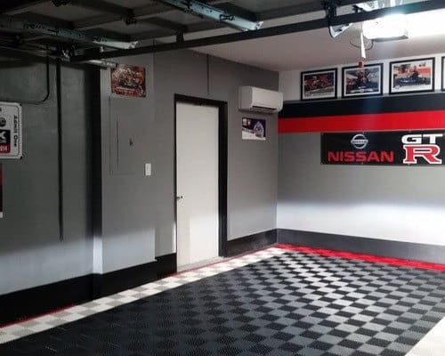 Nissan Themed Colors Garage Paint