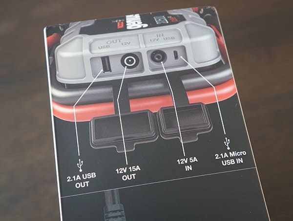 Noco Gb150 Boost Pro Jump Starter Side Of Pack Explained