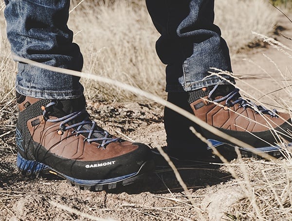 Nubuck Leather Brown And Blue Mens Garmont Toubkal Gore Tex Hiking Boots Review