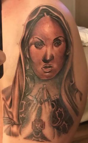 nun tattoo fail