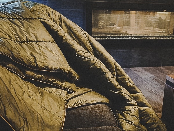 Nylon Burnt Olive Two Person Original Rumpl Blankets Review