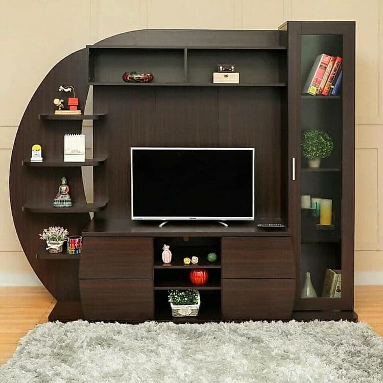 oak solid wood modern entertainment center tv