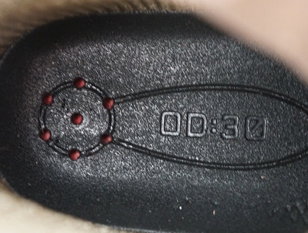 Od 30 Footwear Coyote A3 Combat Boot Insole