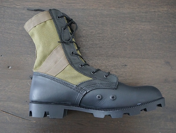 Od 30 Footwear Olive Green Jungle Boot For Men