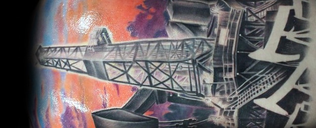 Oilfield Tattoos For Men