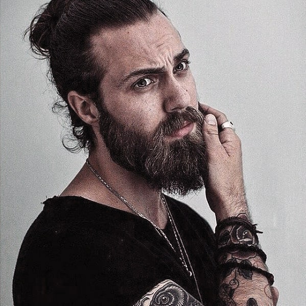 Older Gentleman With Manly Beard Style