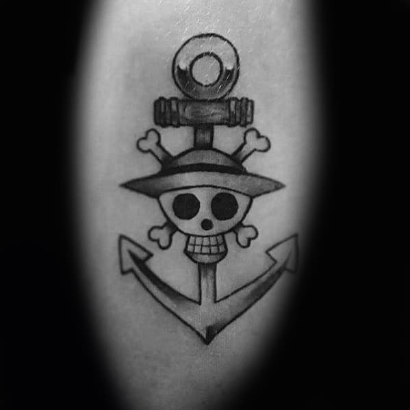 One Piece Tattoo Design Ideas For Males On Arm