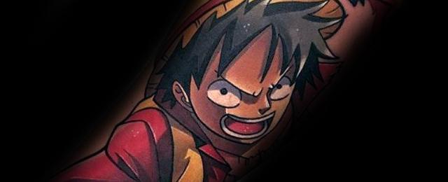 One Piece Tattoo Designs For Men