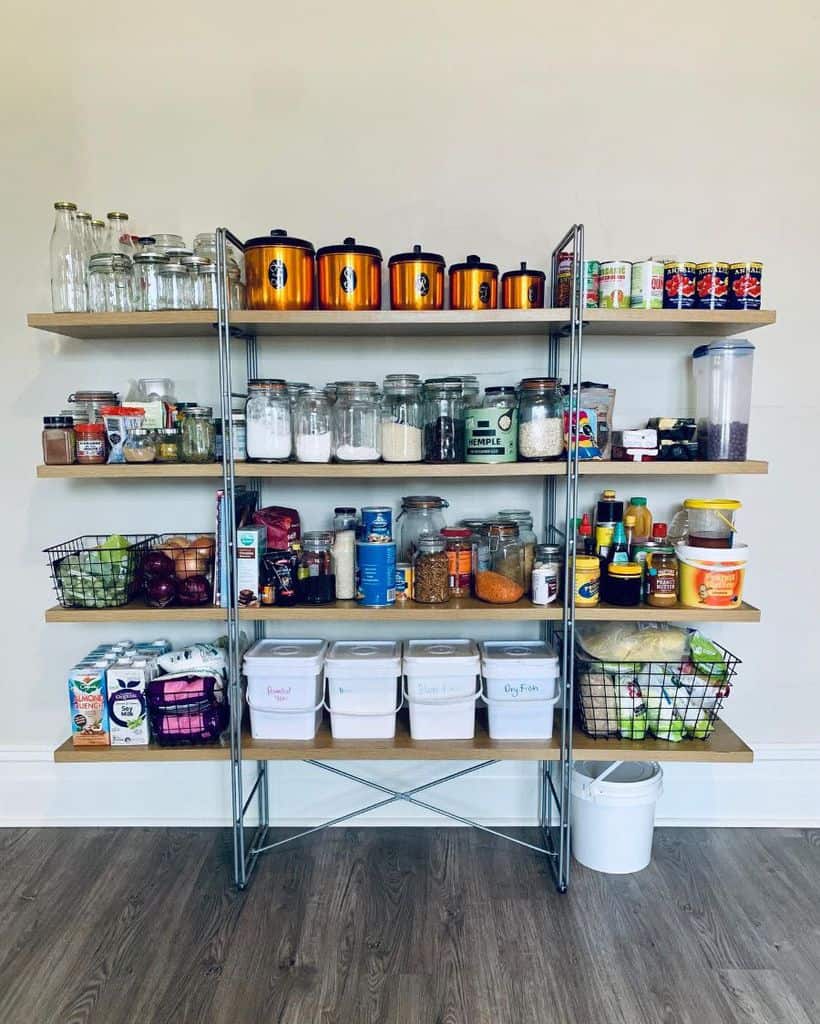 open pantry shelving ideas