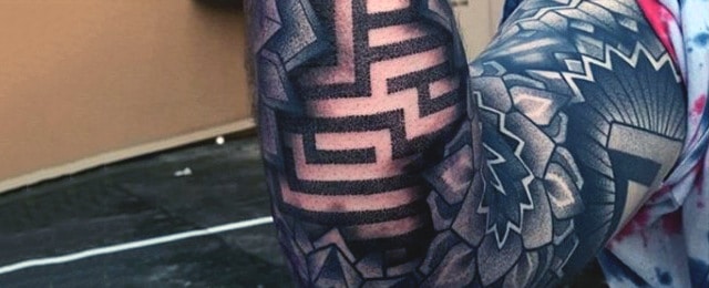 Optical Illusion Tattoos For Men