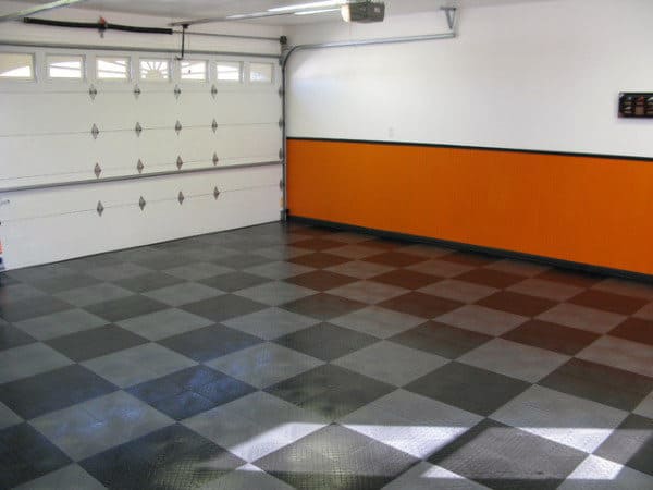 Orange Garage Paint Wall Ideas