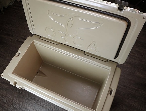 Orca 75 Cooler Review Interior Storage
