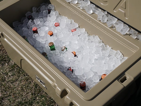 Orca 75 Cooler Reviews 44lbs Of Ice