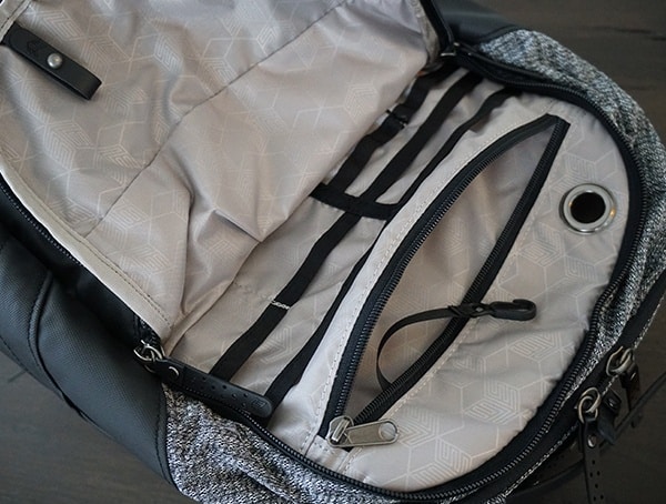 Organization Pockets Smarter Than Most Myth Backpack Interior