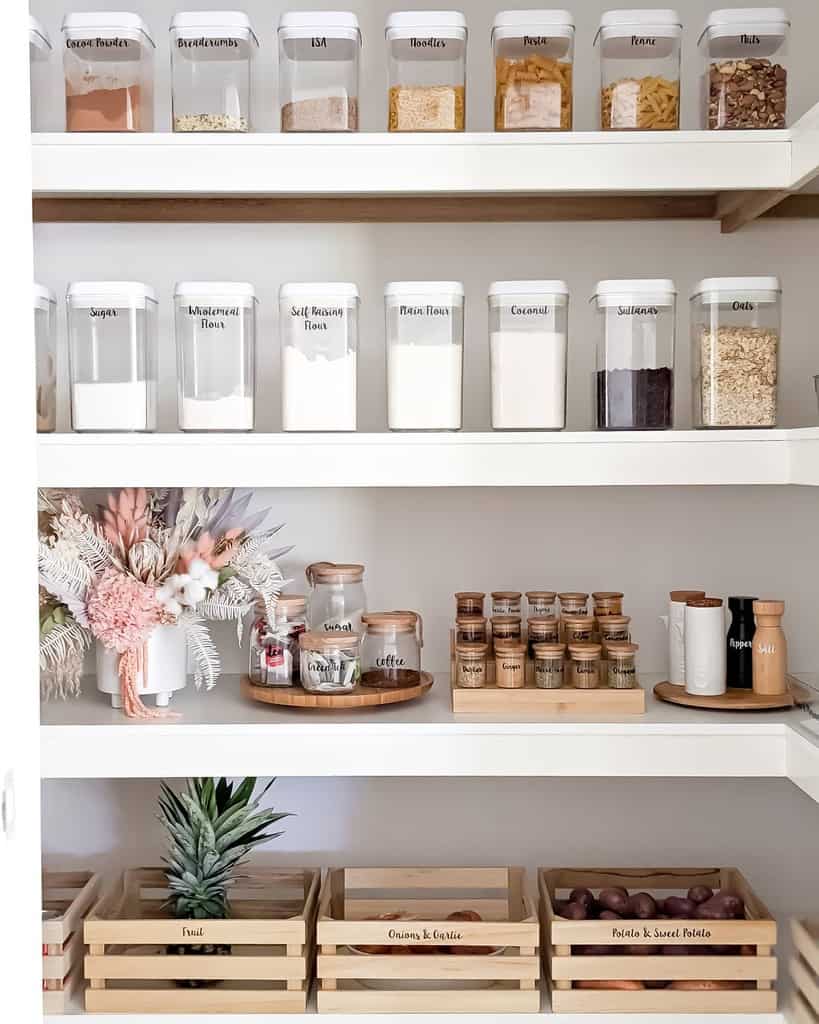 organizing small kitchen pantry ideas