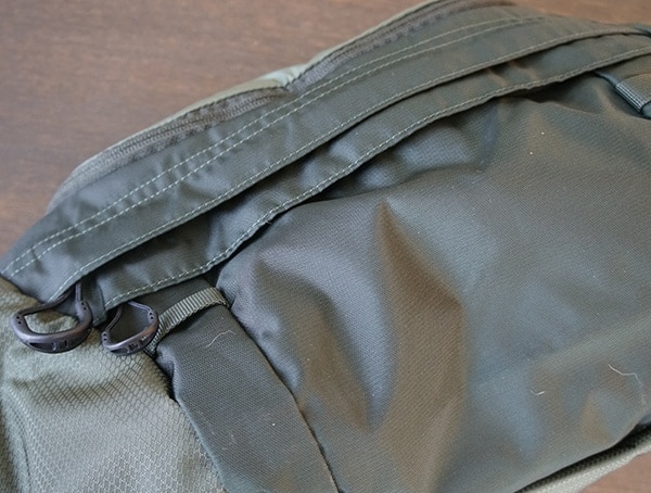 Osprey Aether Ag 85 Double Lid Zippered Compartments