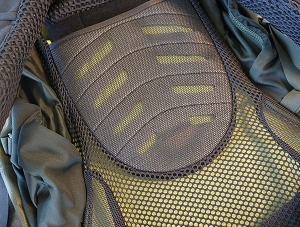 Osprey Aether Ag 85 Review Back Mesh Panel