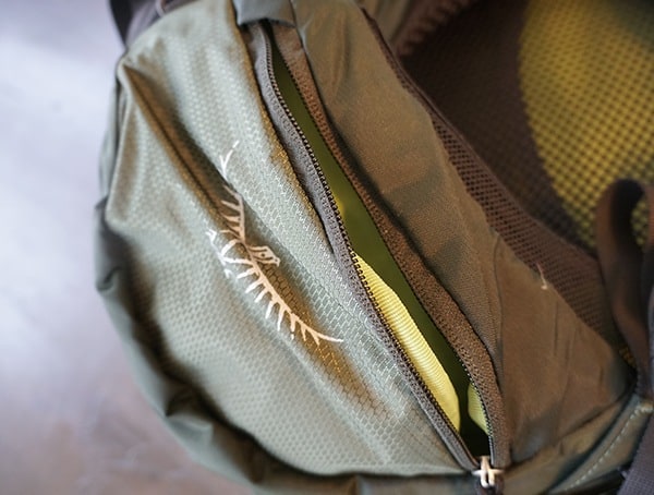 Osprey Aether Ag 85 Review Belt Hip Pocket