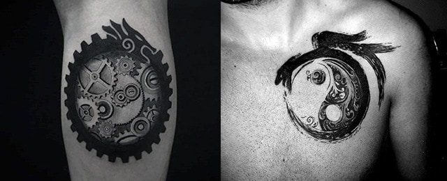 Ouroboros Tattoo Designs For Men