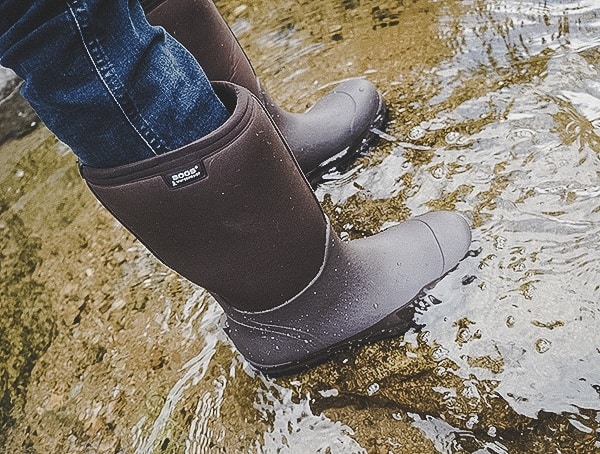 Outdoor Field Testing Bogs Stockman Composite Toe Boots