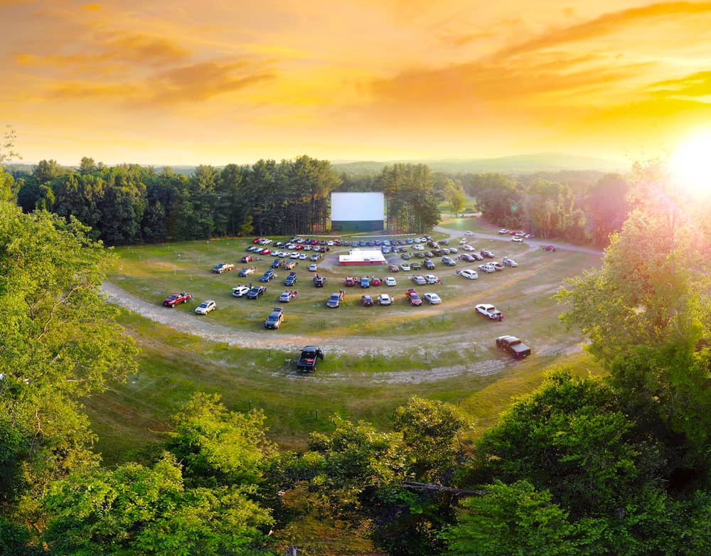 outdoor movie theater